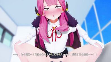 Rikuhachi’s Bouncing Boobs in Clothing and Naked with Kaotaro12