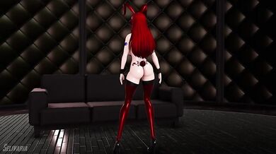 Want to see Erza Scarlet and Queen from Cardcaptor Sakura together in an MMD video?