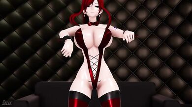 Want to see Erza Scarlet and Queen from Cardcaptor Sakura together in an MMD video?