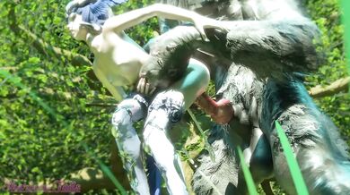 'The Witching Hour: Sharlean Tails and Meteion Knotted by the Werewolf'