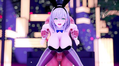 'Hentai Porn - Shirogane Noel In Bunny Suit (Part 2)'