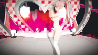 "Megurine Luka Dancing to the Tune of Booo (000MMD)"