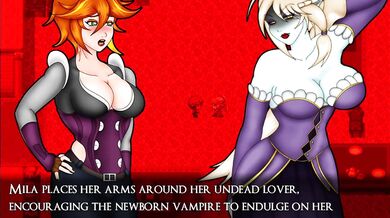 'The Vampiress of Blo*od Lust - Crimson Veil Vampire Hunter and Anja's Hot Tale of Erotic Domination'