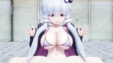 "The Passionate Lesbian Love Triangle Between Yuzuki, Yukari and Maloxx!"