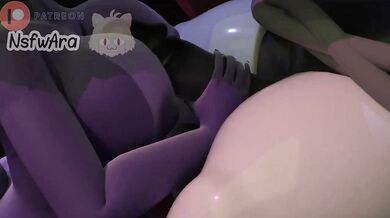 "Trapped" (1/3) - Bonfie Fap/Blowjob [arathyn]