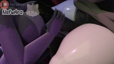 "Trapped" (1/3) - Bonfie Fap/Blowjob [arathyn]