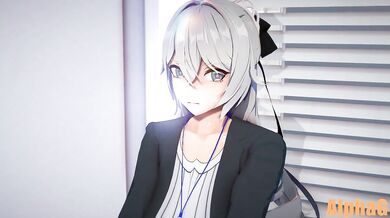 "Breaking the Rules with the Boss' Daughter: Bronya in the Office [AlphaG]"