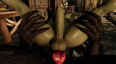 'Beastly Lady Boner Slams Into Mighty Orifice As Towering Futa Werewolf Cums Inside '