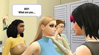 "Simmery Quickie - The Principal's Three Way"