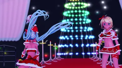 'Snowtrick: Miku, Rin, Mitsu, and the Plus-size Version'
