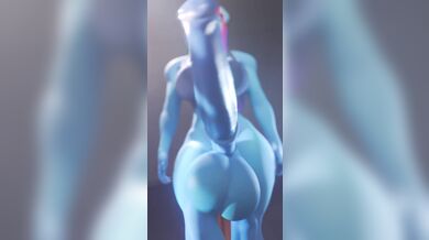 'Futa Rainbow Dash Walks'