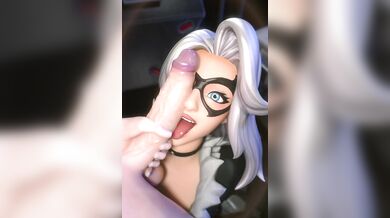 "Sexy Vixen in 3D - Black Cat's Naughty Night"