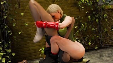 'Master Ryu Sucks on Ken Master's Big [HowlSFM]