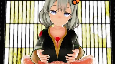 "Bondage and Finger Sucking in the Silken Kimono, with a Side of Masturbation"