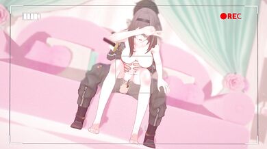 Haru, the shy office lady, is for*ced by her boss to make a porn video in the snow.