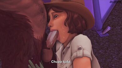 'Legendado: Bigfoot e sua enorme picha encontrada em Porn Valley - Hentai Video'