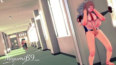 'The Ultimate Blowjob: Bakugo's Full Nelson F*cks Ochako!'