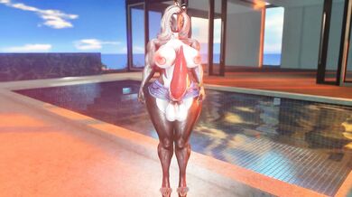 Hey guys! Today we're gonna do some hot skinny dipping action in the pool right now. Wanna join us?