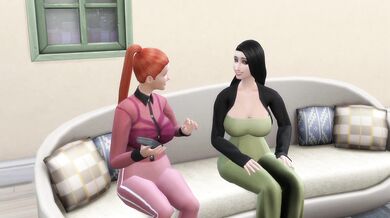 "Sexy MILFs take it off for their son's friends!"