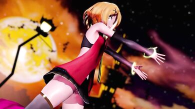 "A sexy dance and sex show starring Rin on a happy Halloween night!"