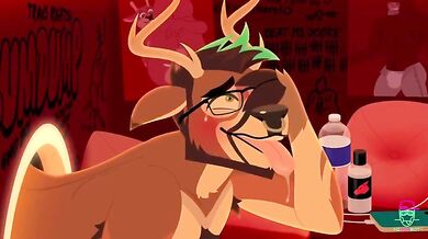 "Unbridled Passion as the Cowgirl Rides the Stallion Hard in the Barn"