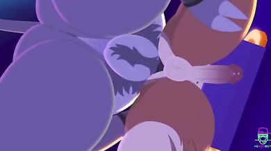 "Unbridled Passion as the Cowgirl Rides the Stallion Hard in the Barn"