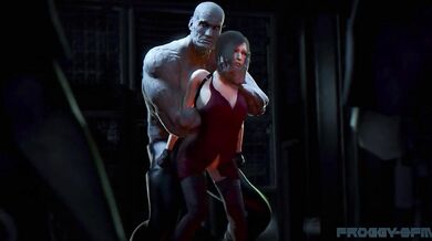 Ada got caught by Mr. X and was for*ced to suck his cock, fuck him doggy style until he spilled his load deep inside her ass. [WATCH ON FROGGSFM]