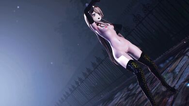 'Eternal Love: The Sexy Alien and the Mischievous Catgirl! [MMD R18]'