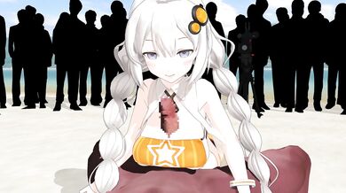 "The Bound Love at the Beach: Paizuri Passion"