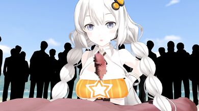 "The Bound Love at the Beach: Paizuri Passion"