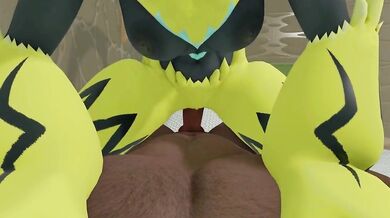 "Ana's Tale of Taming the Unbridled Beast: Zeraora by Kehveli"