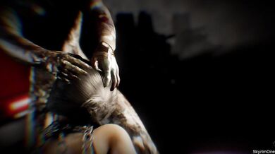 A sexy young girl is being for*ced to have sex with a group of monsters in a dark alleyway, as she struggles to get free from their grasp.