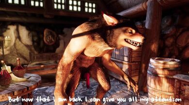 Watch as our werewolf pet gets a preview of whats to come in her upcoming transformation!