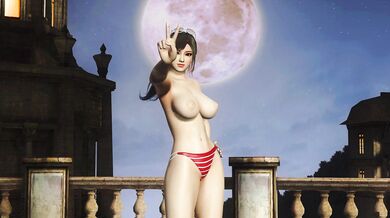 Sexy Kasumi Strips in the Shower