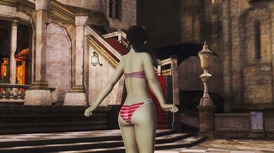 Sexy Kasumi Strips in the Shower