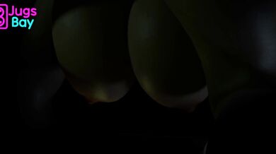 Jiggling Jugs in Bay Tease Game