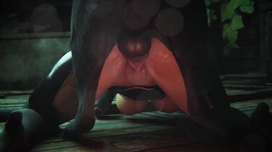 Miranda and Her Dog, Fucking in the Lab
