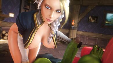 Jaina Proudmoore and Orcish Warriors in a Passionate M/M Video Adventure (ver 1)