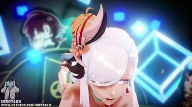 Big tits and ass in motion, the hentai Genshin Impact Sex Dance