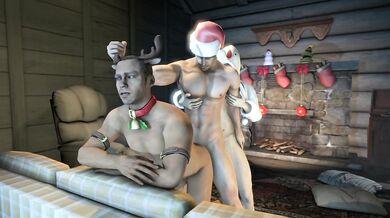 Sexy Elves and Reindeer: A Christmas Eve Hentai Adventure!