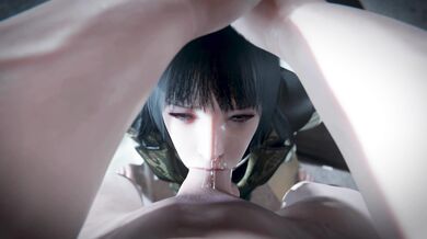 Gentiana Gets a Blowjob by Her Initial