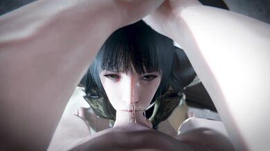 Gentiana Gets a Blowjob by Her Initial