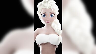 Elsa is about to take a test, but she gets distracted by her own bodys desires
