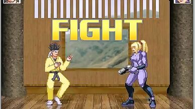 Mega Mans Milking Adventure - Battle with Samus Aran