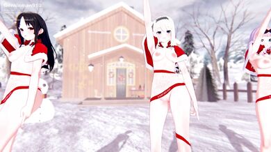 [MMD] [KiLLER LADY] [Kaguya Shinomiya] [Kei Shirogane], [Chika Fujiwara], [Ai Hayasaka] Confess to Kaguya-sama!