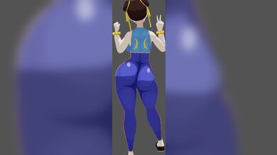 BIG BREASTED STRIPTEASE SPY MISSION WITH CHUN-LI, FAMILY STYLE!