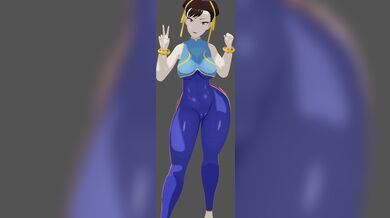 BIG BREASTED STRIPTEASE SPY MISSION WITH CHUN-LI, FAMILY STYLE!