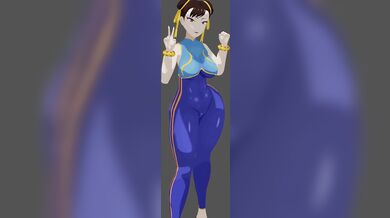 BIG BREASTED STRIPTEASE SPY MISSION WITH CHUN-LI, FAMILY STYLE!