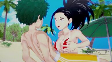 One-Punch Man - Saitama and Genos Get Intimate on the Beach