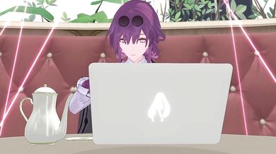 Honkai: Star Rail - Kafka milking a cow [1080p]